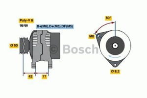 Фото Генератор Bosch 0 986 039 700