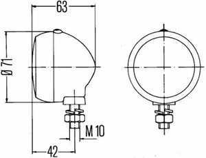 Фото стояночные огни Behr Hella Service 2PF 001 648-171