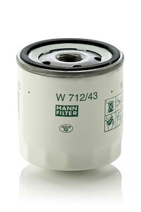 Фото Масляний фільтр MANN-FILTER W712/43