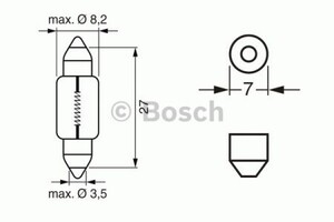 Фото Лампа розжарювання Bosch 1 987 302 528