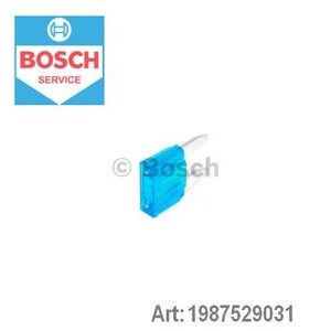 Фото Запобіжник 15А (міні, з плоскими контактами) Bosch 1 987 529 031