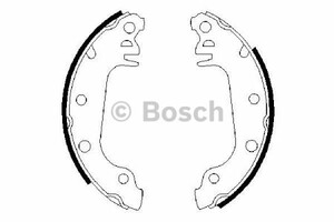 Фото Комплект гальмівних колодок Bosch 0 986 487 032