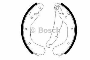 Фото Колодки гальмівні (задні) Opel Vectra A/Kadett -94 (барабанні) (200x45) Bosch 0 986 487 199