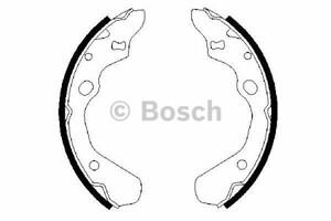 Фото Комплект гальмівних колодок Bosch 0 986 487 257