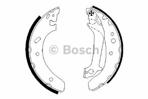 Фото Комплект гальмівних колодок Bosch 0 986 487 674