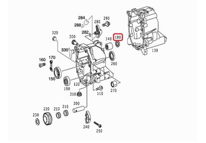 Фото Сальник штока куліси КПП MB Sprinter/VW Crafter 06- (15x21x7.5) Mercedes A 023 997 62 47