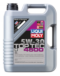 Фото Масло моторное Liqui Moly Top Tec 4500 5W-30, 5 л Liqui Moly 2318