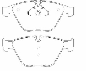 Фото Колодки гальмівні дискові Brembo P 06 054