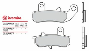 Фото Гальмівні колодки BREMBO Brembo 07SU17SP