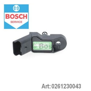 Фото Датчик тиску, впускний газопровід Bosch 0 261 230 043