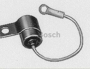 Фото Конденсатор, система зажигания Bosch 1 987 232 002