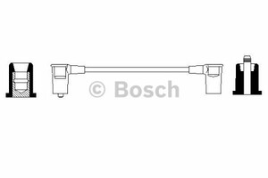 Фото Провід запалювання Bosch 0 356 904 058