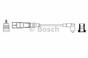 Фото Провод зажигания Bosch 0 356 912 890