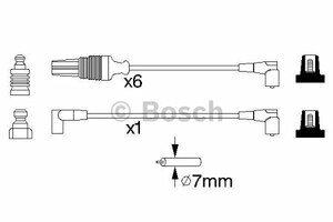 Фото Комплект дротів запалювання Bosch 0 986 356 964