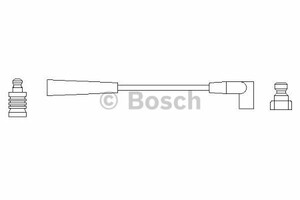 Фото Провід запалювання Bosch 0 986 356 121