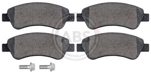 Фото Колодки гальмівні (передні) Citroen C2/C4 04-/C3 09-/Berlingo/Peugeot 206/307 96-/207 06-/208 12- ABS 37272