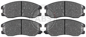 Фото Колодки гальм. перед. CHEVROLET CAPTIVA 06-- ABS 37582