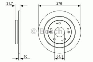 Фото Гальмівний диск Bosch 0 986 479 A92