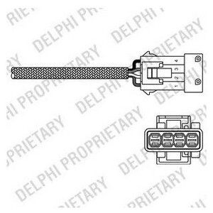 Фото Лямбда-зонд Delphi ES20245-12B1