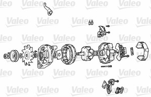 Фото Генератор Valeo A11M10