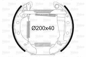 Фото Комплект гальм, барабанний нальмівний механізм Valeo 554780