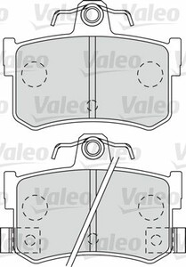 Фото Гальмівні колодки Valeo 598903