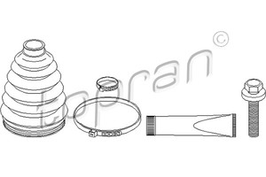 Фото Комплект пилозахисний, приводний вал Topran 109 415 546