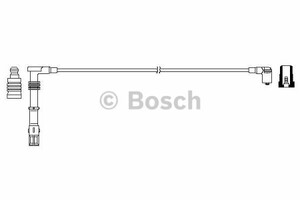 Фото Провод зажигания Bosch 0 986 357 711