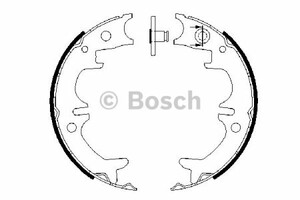 Фото Колодки гальмівні барабанні Bosch 0 986 487 680