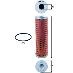 Фото Фільтр масляний Knecht (Mahle) OX 147 D