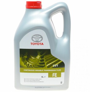 Фото Масло трансмиссионное toyota cvt fluid fe, 5л Toyota/Lexus 08886-81390