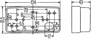 Фото Елемент освітлення Behr Hella Service 2PS004 361-007