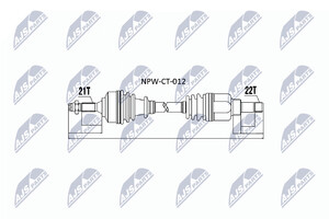 Фото Автозапчастина NTY NPW-CT-012