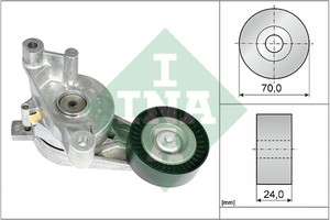 Фото Натяжник ременя генератора VW Caddy 1.9TDI/2.0SDI, 04-10, (70x24) INA 534 0059 10