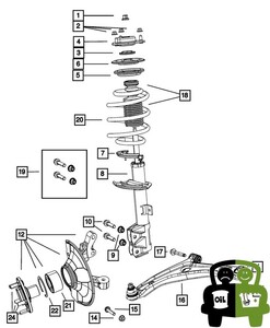 Фото Автозапчастина Chrysler 05105543AC