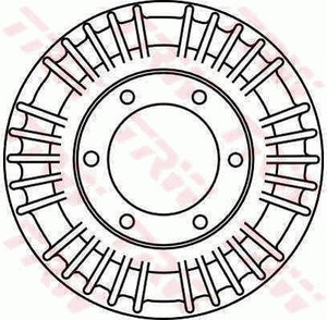 Фото Гальмівний барабан TRW DB4125