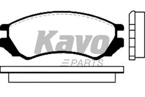 Фото Комлект гальмівних колодок, дисковий механізм KAVO PARTS BP-6516