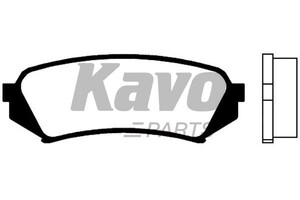 Фото Гальмівні колодки KAVO PARTS BP-9058