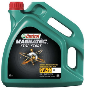 Фото Олива моторна MAGNATEC STOP-START 5W-30 A5 4л Castrol 5W30 M SS A5 4L