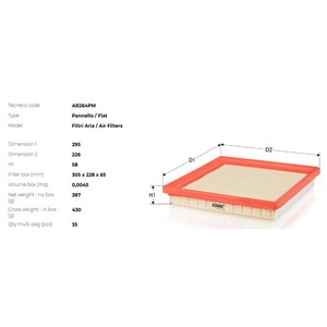 Фото Автозапчастина TECNECO AR264PM