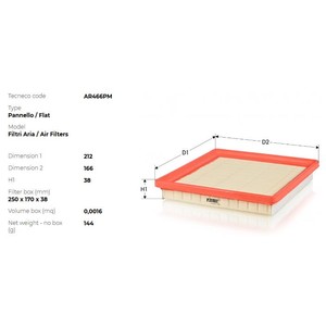 Фото Автозапчастина TECNECO AR466PM