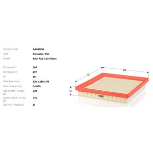 Фото Автозапчастина TECNECO AR687PM