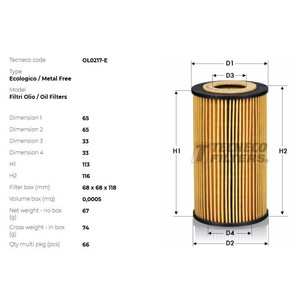 Фото Автозапчасть TECNECO OL0217E