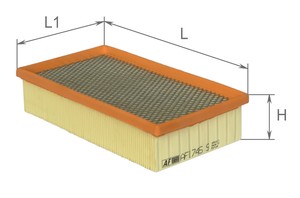 Фото Воздушный фильтр ALPHA FILTER AF1745S