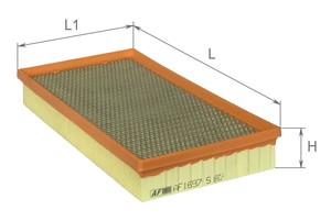 Фото Воздушный фильтр ALPHA FILTER AF1697S