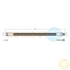 Фото Шланг тормозной Adriauto 41.1274