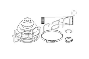 Фото Комплект пилозахисний, приводний вал Topran 500 588 546