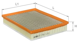 Фото Воздушный фильтр ALPHA FILTER AF 1798S