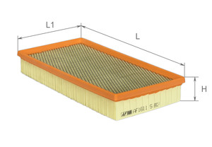Фото Воздушный фильтр ALPHA FILTER AF1611S
