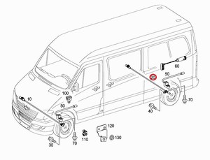 Фото Автозапчастина Mercedes A 906 540 12 17